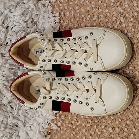 Steve Madden Studded Sneakers - Picture 2 of 12
